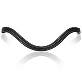 Lumiere Classic Curved Leather Browband
